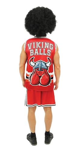 P'TIT CLOWN — Déguisement Basketeur Adulte L-XL – Image 3