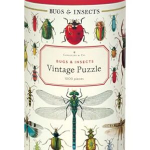 Puzzle 1000 pièces insectes 55 x 70 cm