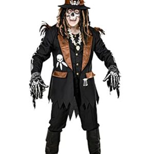 W WIDMANN MILANO Party Fashion - Costume prêtre vaudou, chaman, sorcier, Halloween