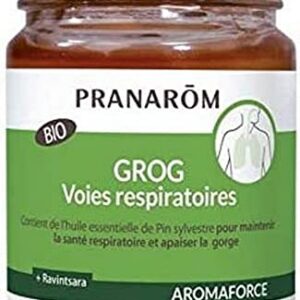 PRANARÔM Aromaforce — Grog voies respiratoires miel acacia 140 g