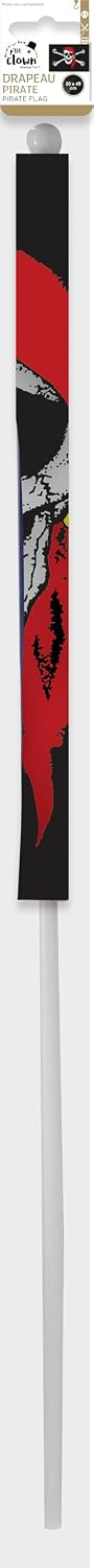 P'TIT CLOWN — Drapeau Pirate 30 x 45 cm – Image 6