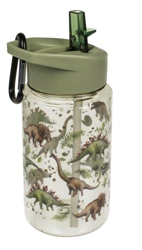 OUT OF THE BLUE — Gourde dinosaure avec paille 450 ml – Image 3