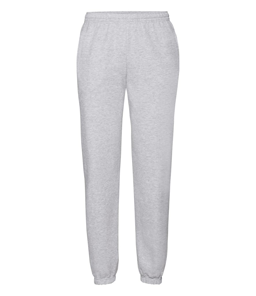 Fruit of the Loom Pantalon de Sport Jogging pour Homme, Gris, XL