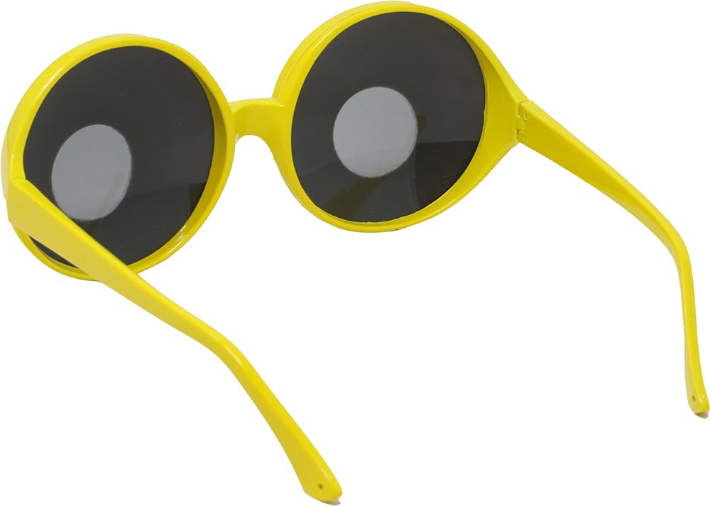 FIESTAS GUIRCA — Lunettes Gros Yeux Gamer Adulte Blanc Noir – Image 2