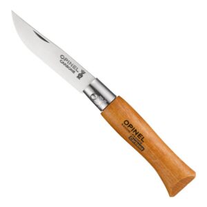 Opinel Couteaux Fermants en Carbone No.04 - Lame 5 cm.