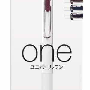 Uni-ball Rollerball Encre gel One 0,7 mm Étui 5 couleurs ORGANIC