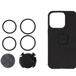 ZEFAL Support Téléphone Vélo Bike Kit iPhone 14/13/13 Pro - Support Smartphone Vélo et VTT - Coque iPhone et Fixation Téléphone Vélo - Robuste et Discret