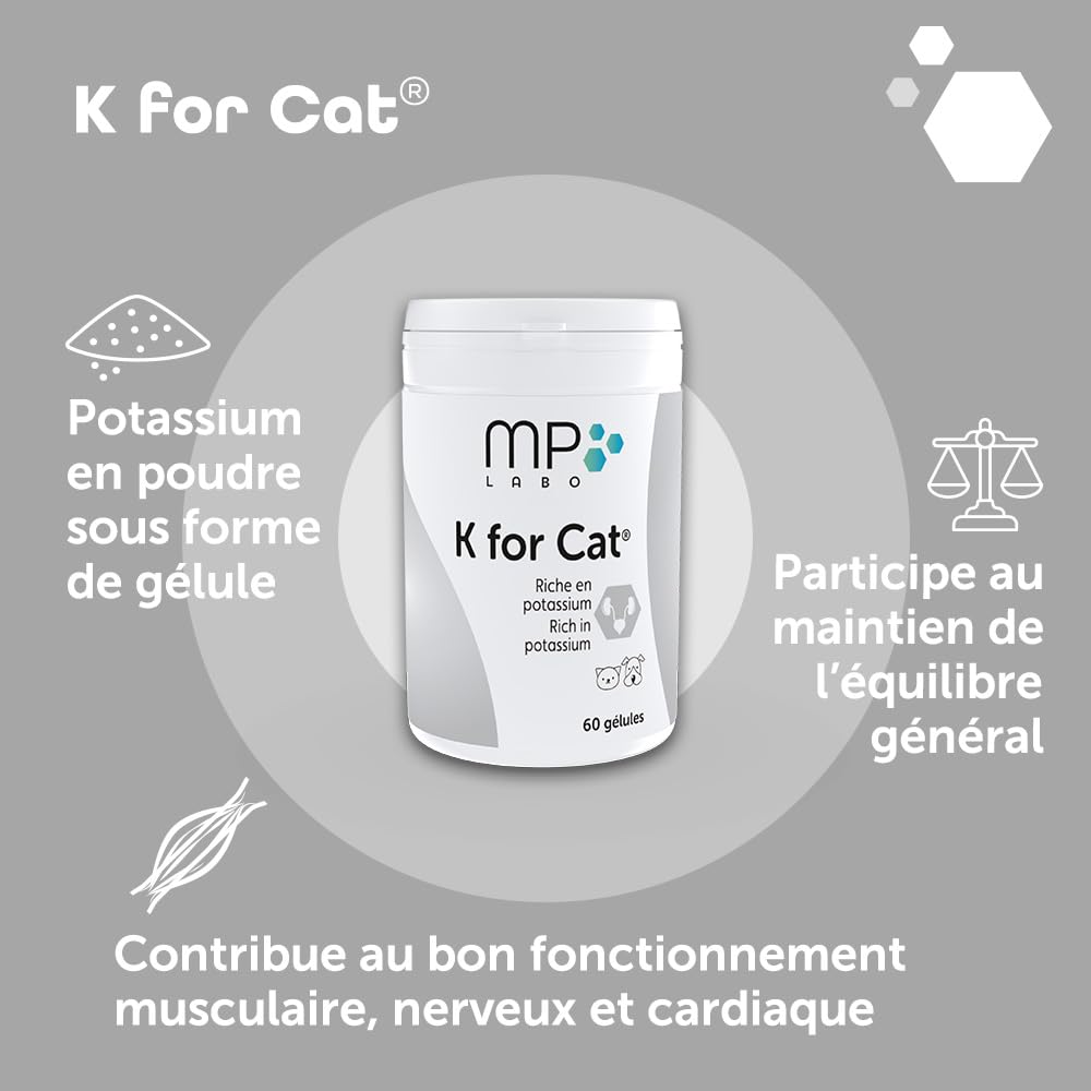 MP LABO K for Cat — 60 Gélules pour Chien et Chat – Image 2