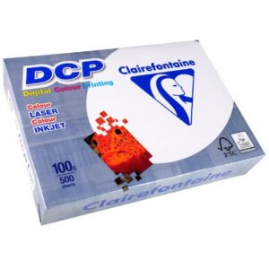 2 X Clairefontaine Ramette de 500 feuilles papier blanc DCP 100 gr A4