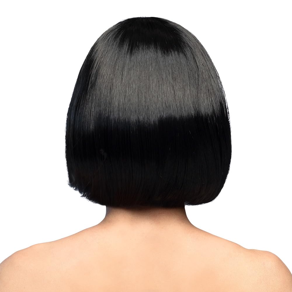 BOLAND — Perruque Cabaret Noire Mi-Longue – Image 2