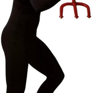 P'tit Clown - 30020 - Costume KOLALAPO - Déguisement Seconde Peau Adulte - Pour Carnaval, Halloween et autres Fêtes Costumées - Facile à Enfiler - Zip à l’arrière - Polyester - XL - Noir