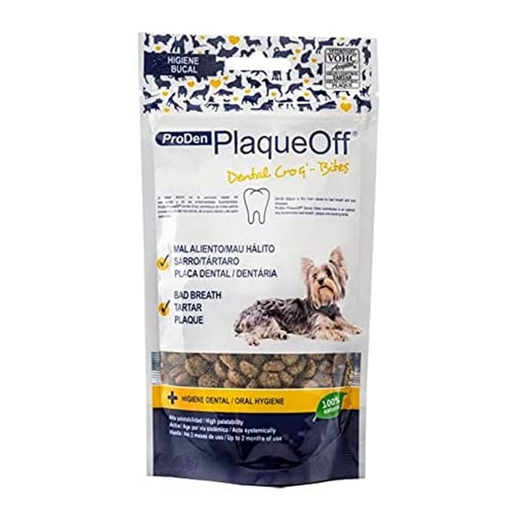 Plaque Off Croquette Dentale pour Chien 60 g