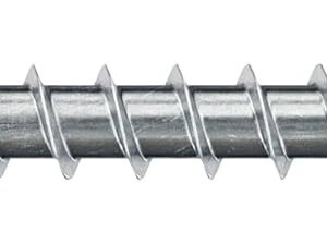 fischer - Vis PowerFast FPF II PZF 4,0x20 à Tête cylindrique bombée, empreinte PZ, zingué blanc, filetage total - Boîte de 200