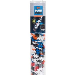 Plus PLUS-PP4182 PLUS PLUS- Tube fusée saturne 240 pièces-PP4182, PP4182, Gris, Rouge, Bleu, Blanc