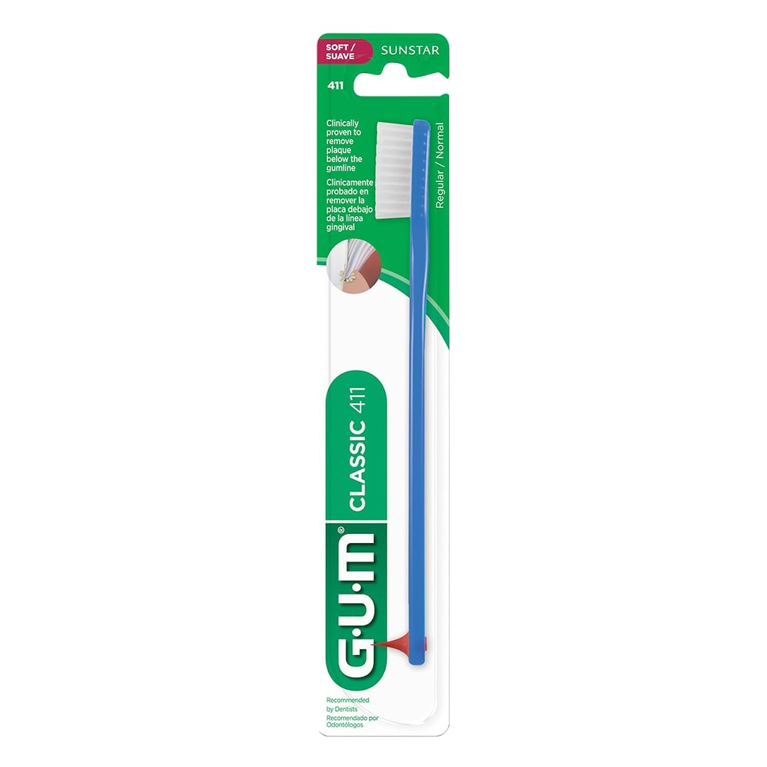 Gum brosse à dents classic 411