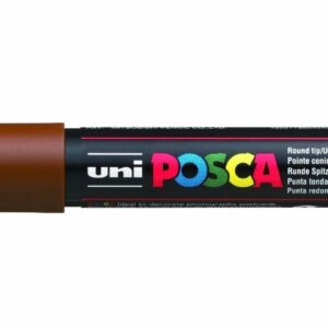 UNI-BALL Marqueur Pte conique extra-fine POSCA PC1MC 0,7 - 1mm Marron