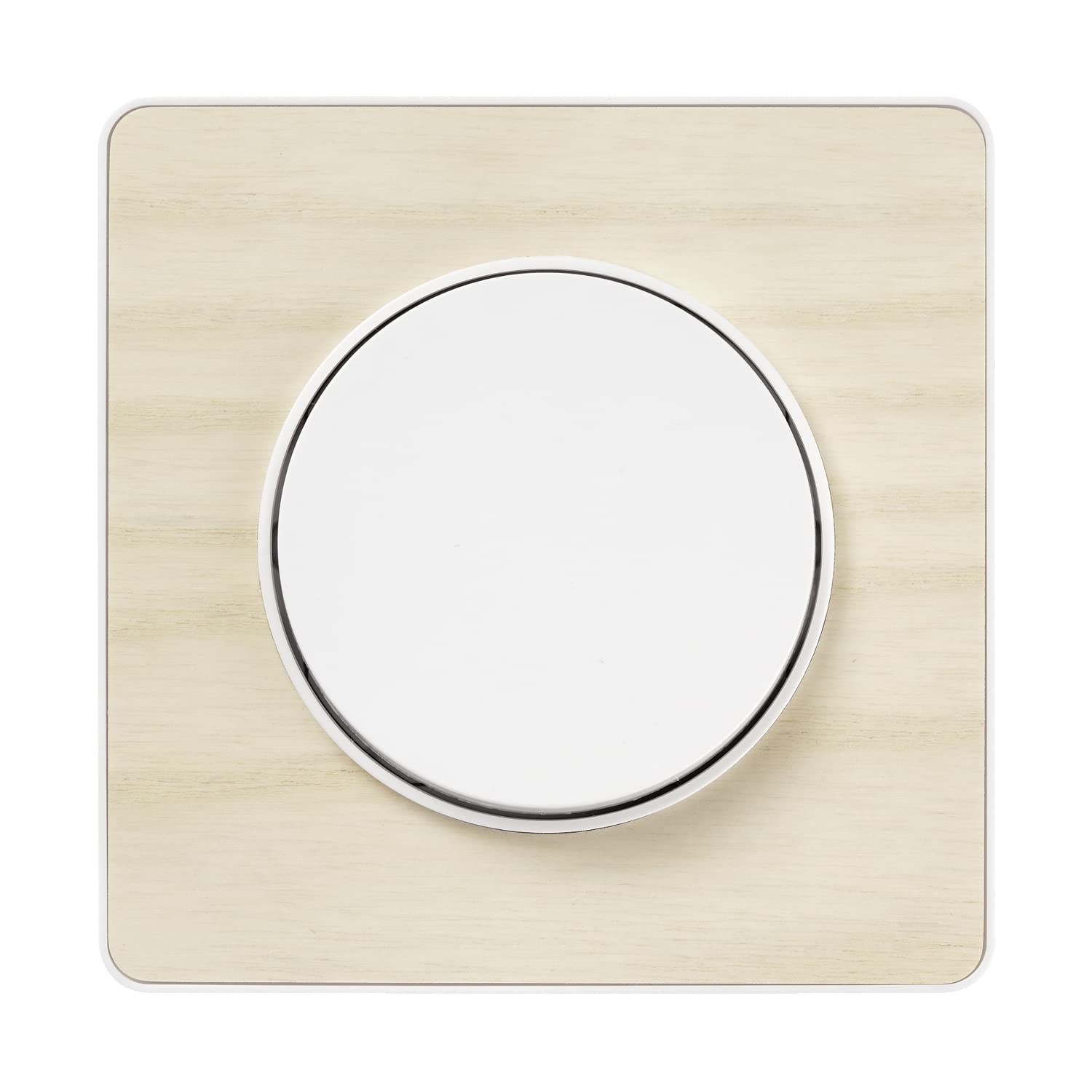 SCHNEIDER ELECTRIC Odace Touch — Plaque Bois nordique 1 poste – Image 2