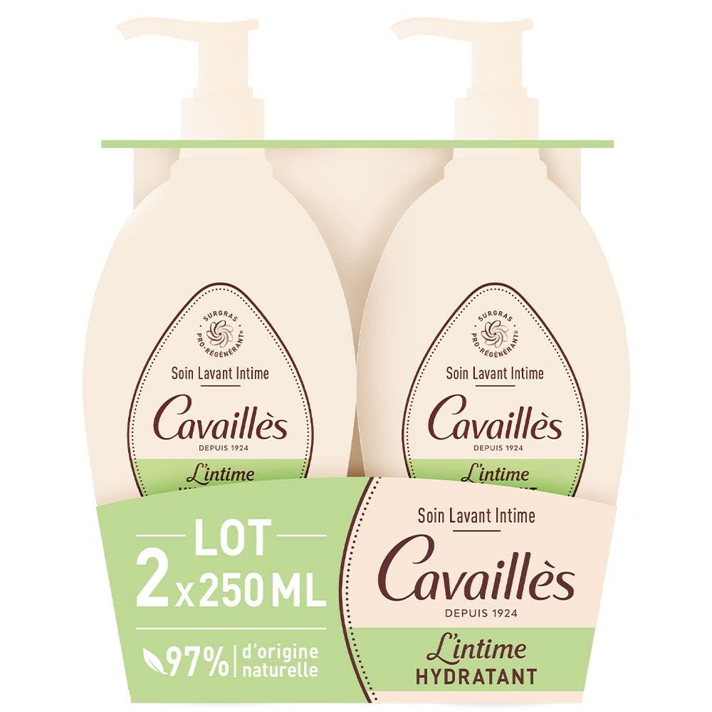 ROGÉ CAVAILLÈS — Soin lavant intime hydratant lot de 2x250 ml