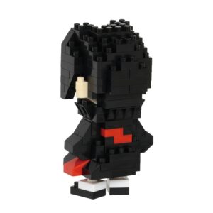 Alternative view of BANDAI Nanoblock — Mini figurine en briques Itachi Uchiwa