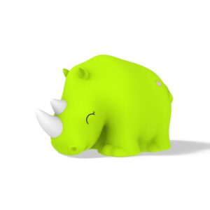 DHINK - Veilleuse LED Rhinocéros - Lampe de nuit silicone pour chambre Bébé et Enfant - Lampe chevet Enfant - Cadeau Naissance