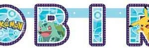 Child Pokemon "HAPPY BIRTHDAY" Letter Banner 2.1m
