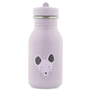 Trixie - Bouteille d'eau en acier inoxydable pour enfants, souris, 350 ml