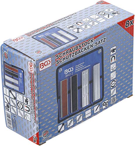 BGS 8442-2 — Jeu de mors de protection pour étau 150 mm – Image 4