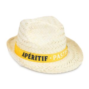 STC Chapeau paille pastis