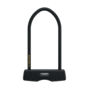 ABUS Antivol à Arceau Granit 460 + Support USH460 - antivol pour vélo avec Arceau Rond Niveau de sécurité 9-300 mm Hauteur de l'arceau