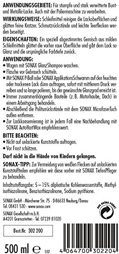 SONAX — Rénovateur peinture 500ml – Image 2