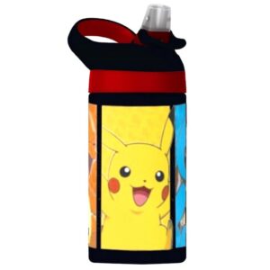 KIDS LICENSING Gourde Pikachu Pokemon 473 ml, jeunesse unisexe, multicolore