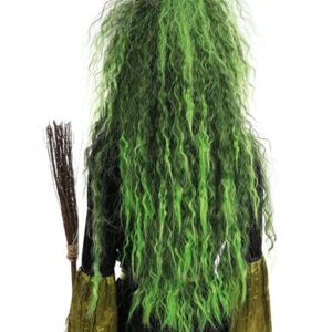 Alternative view of P'TIT CLOWN — Perruque de Sorcière Femme Verte