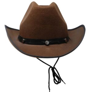Alternative view of FIESTAS GUIRCA — Chapeau Cowboy en Feutre Marron Taille Unique