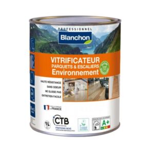 Vitrificateur parquet environnement - BLANCHON - Mat - Bidon de 1 litre