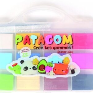 Graine Créative Coffret Gomme à Modeler Patagom 12 Couleurs