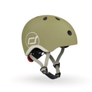 Scoot & Ride Unisexe - Casque bébé XXS European Headform Casque, Olive