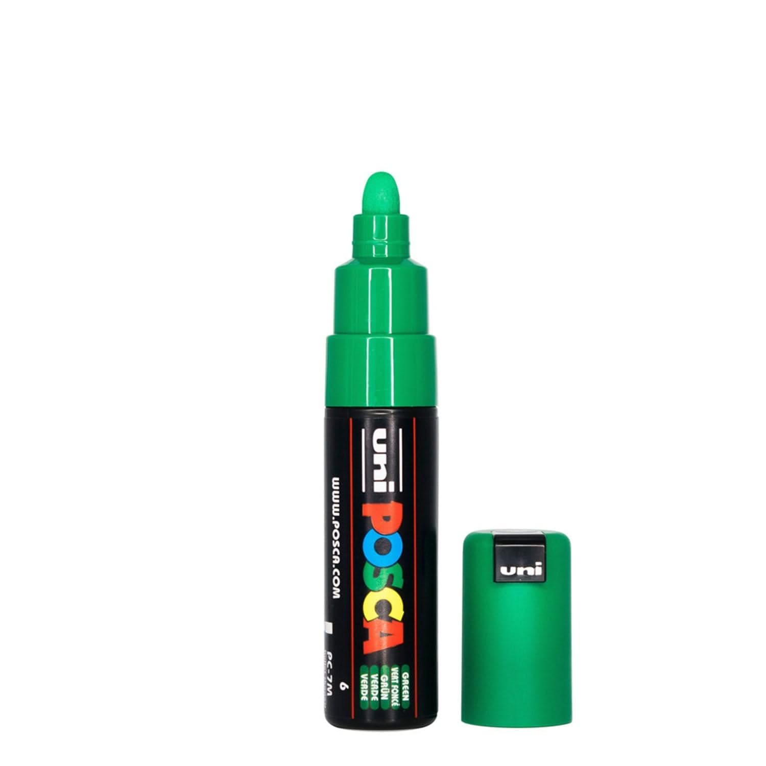 uni-ball 181363 Marqueur Uni POSCA avec pointe ogive large Vert