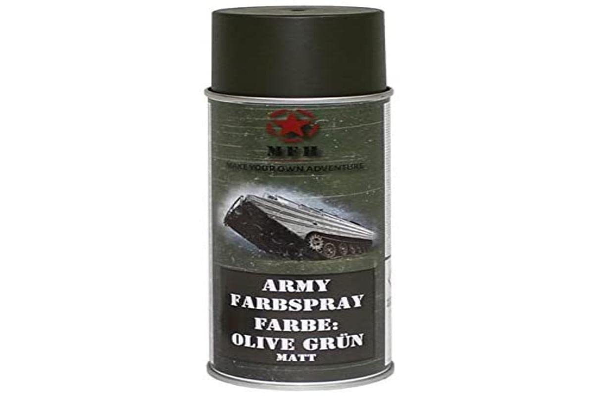 MFH Spray de peinture Army Mat 400 ml (vert olive)