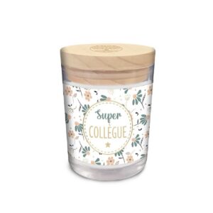STC - Bougie Verre - Super collegue-