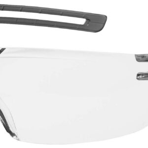 Lunettes de Protection uvex x-fit | Oculaire PC Incolore | Certifiées NF en 166 170 | Lentilles Antibuée | Résistantes aux Rayures - Produits Chimiques | Protection UV400 | Légeres | 23 Grammes