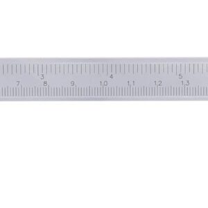 KS Tools - 300.0510 - Calibre à coulisse à double bec - 0-150 mm - Calibre et métrologie - Mesures intérieures extérieures et de profondeur - Mesures mm et en pouces - Acier inoxydable