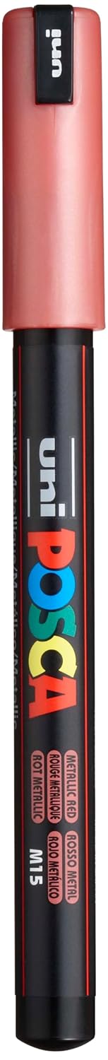 Uni-Ball Posca PC1MR pointe extra-fine (Rouge Métal)