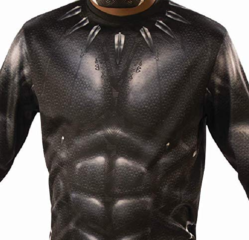 RUBIE'S Avengers Officiel - Déguisement Enfant Classique Black Panther - Taille 3-4 Ans - Costume Super Héros Marvel avec Combinaison Intégrale, Couvre-Bottes et Masque - Pour, Carnaval – Image 3