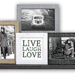 ZEP Jerome — Cadre photo multi-vues bois 4 photos 42x27 cm