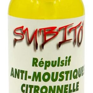 Subito répulsif anti-moustiques à la citronelle 100ml