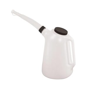 Broc 5L Blanc Autobest avec Bec Verseur et Bouchon