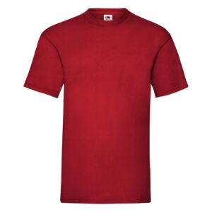 Fruit of the Loom - Valueweight - T-Shirt manches courtes - Homme - Rouge (brick red) - M