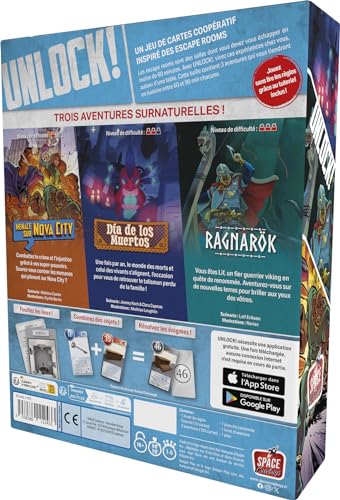 ASMODEE Unlock! Supernatural Adventures — Jeu d’Escape Game – Image 2