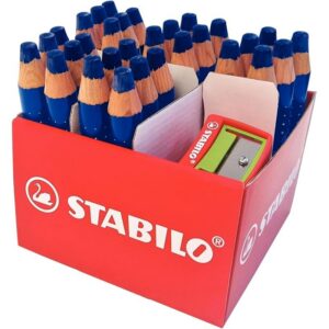 STABILO MARKdry — Maxi schoolpack 30 marqueurs effaçables bleus