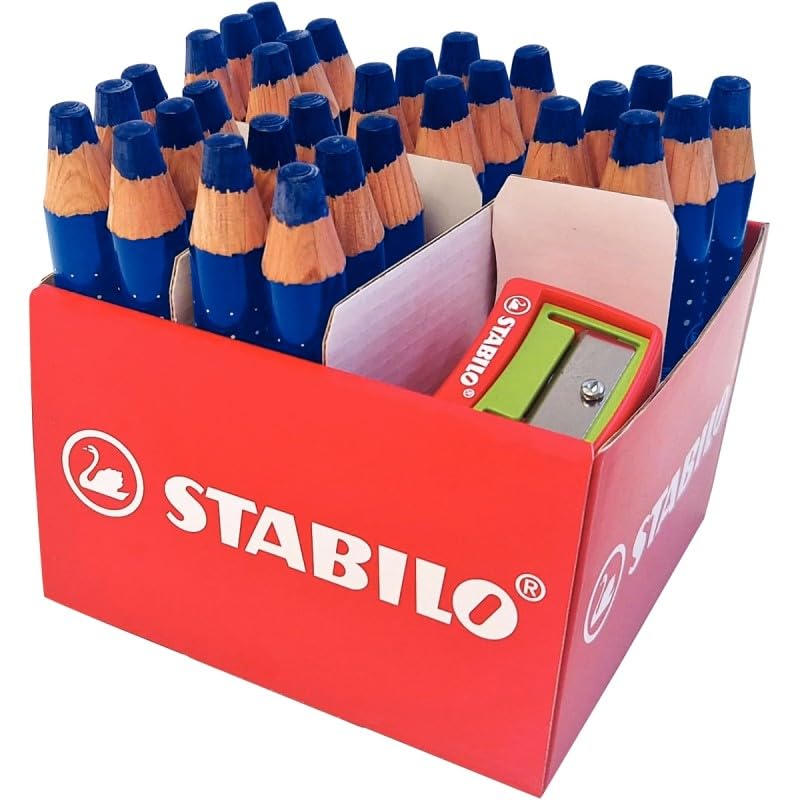 STABILO MARKdry — Maxi schoolpack 30 marqueurs effaçables bleus